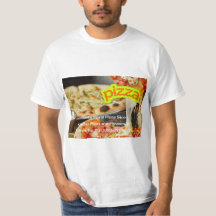 Hete stoompizza op bord - Verse heerlijke maaltijd