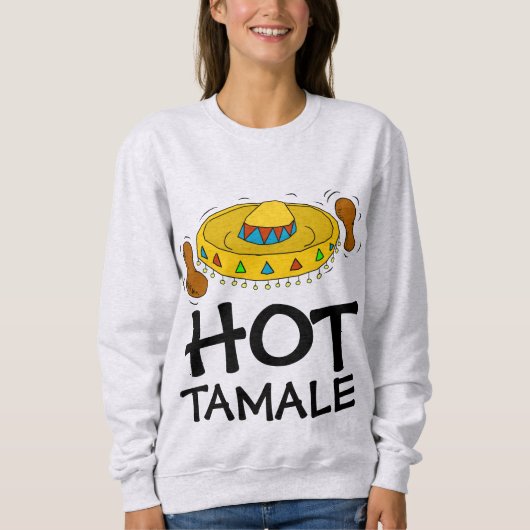 HETE TAMALE Grappige Dames HOTTIE T-Shirts (Voorkant)
