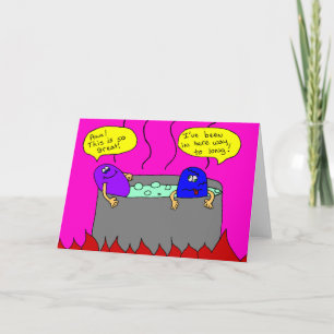 hete ton feestdagen kaart