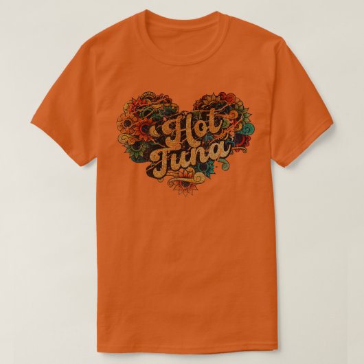 Hete tonijn somber t-shirt (Design voorkant)