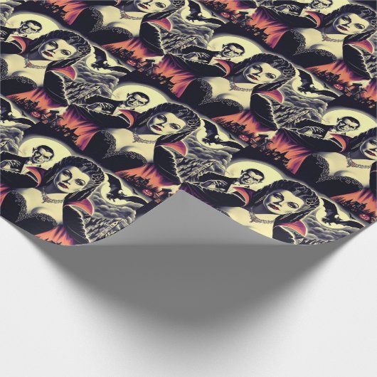  hete vampier vrouw cadeaupapier (Hoek)