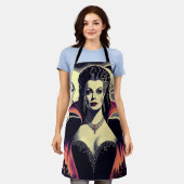  hete vampier vrouw schort (Gedragen)