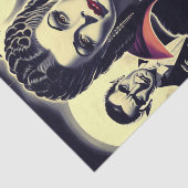  hete vampier vrouw tissuepapier (Detail)