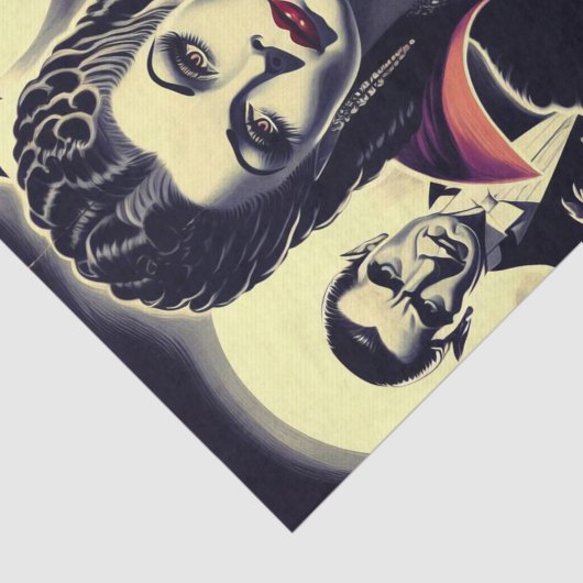  hete vampier vrouw tissuepapier (Detail)