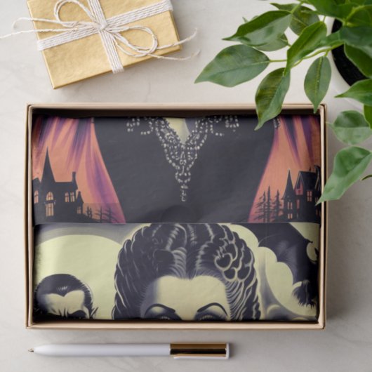  hete vampier vrouw tissuepapier (Geschenk)