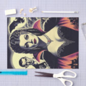  hete vampier vrouw tissuepapier (Craft)