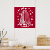 HETE VERKOPER Die Hard Kerstmis Nakatomi Plaz Poster (Keuken)