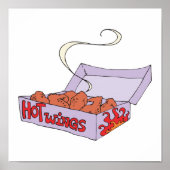 hete vleugels poster (Voorkant)