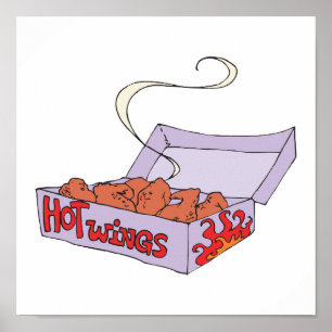 hete vleugels poster