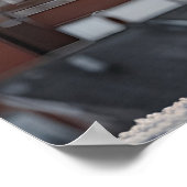 Hete vrouw op dak poster (Hoek)