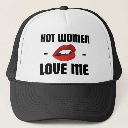 HETE VROUWEN HEBBEN MICH LIEF TRUCKER PET (Voorkant)