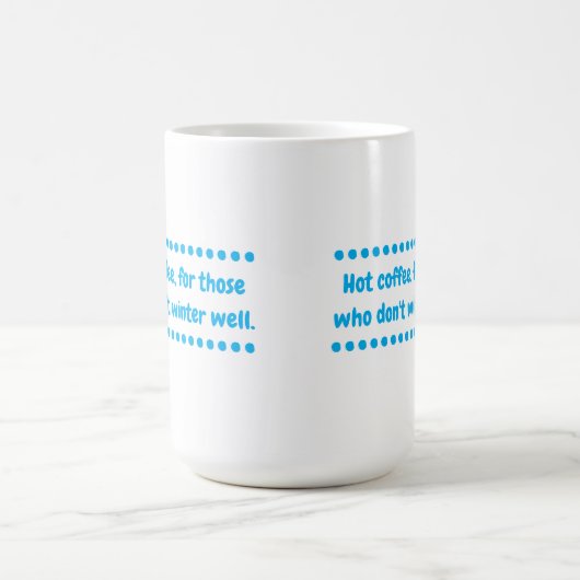 hete winter koffiemok (Center)