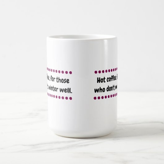 hete winter koffiemok (Center)