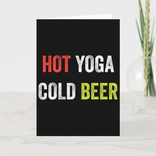 Hete Yoga Koude Bier Workout Tank Spier Fitness Gy Kaart