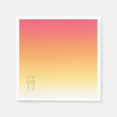 Hete zomer-ID741 van het trottoir Servet (Voorkant)