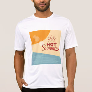 Hete Zomer Vintage Retro Vibes T-shirt