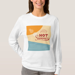 Hete Zomer Vintage Retro Vibes T-shirt