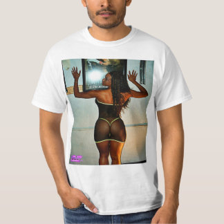 hete zwarte bikini babe t-shirt