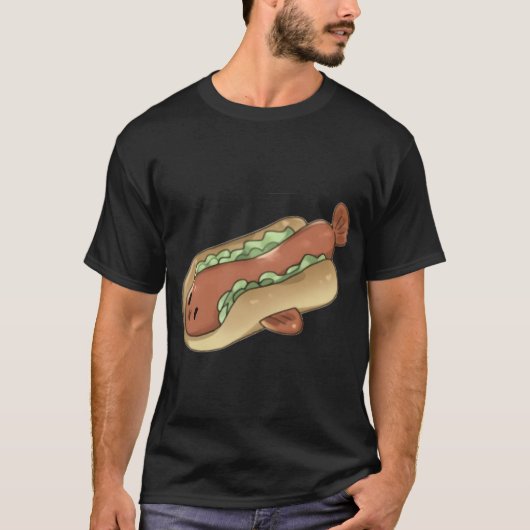 Hetehond Vis T-shirt (Voorkant)