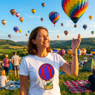 Heteldairballon Dames T-Shirt