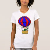 Heteldairballon Dames T-Shirt (Voorkant)