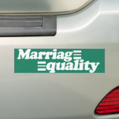 HETELIJK GROOT GELIJK -.png Bumpersticker (Op auto)