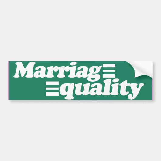 HETELIJK GROOT GELIJK -.png Bumpersticker (Voorkant)