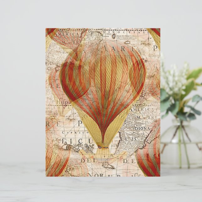  heteluchtballon (Staand voorkant)