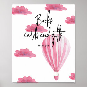Heteluchtballon - Boeken kaarten en cadeaus Poster