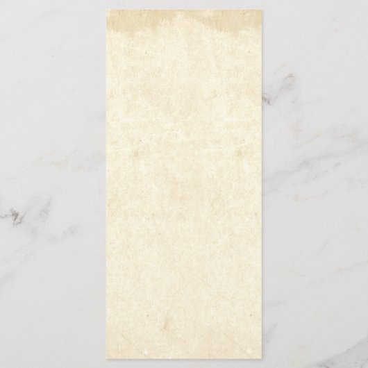  heteluchtballon bruiloft diner menu (Achterkant)