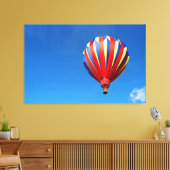 Heteluchtballon Canvas Afdruk (Insitu (Woonkamer))