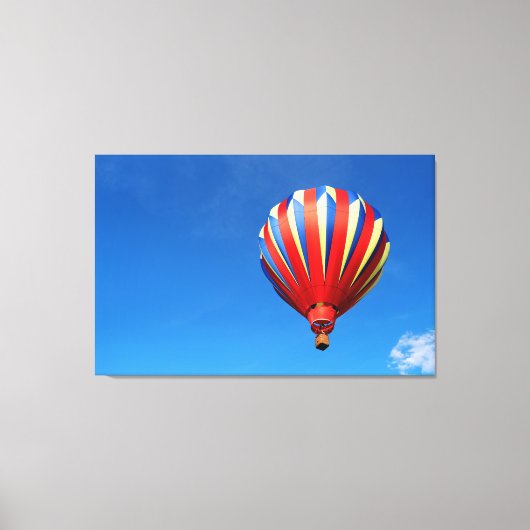 Heteluchtballon Canvas Afdruk (Voorkant)