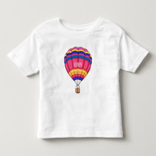 Heteluchtballon cartoon illustratie kinder shirts