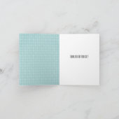  heteluchtballon dank u bedankkaart (Binnen)