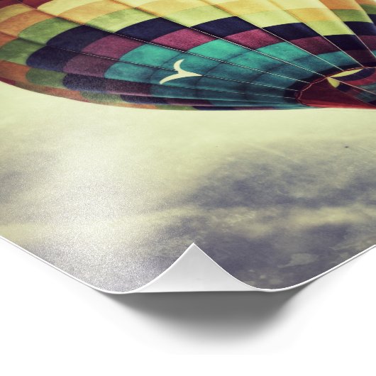 heteluchtballon foto afdruk (Hoek)