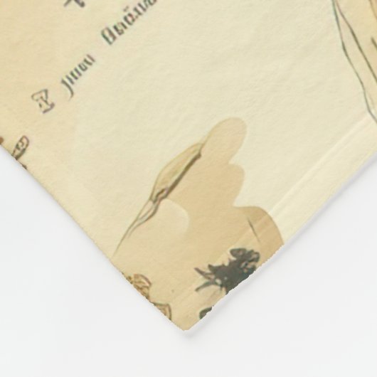  heteluchtballon in een sereen landschap (10) fleece deken (Hoek)