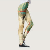  heteluchtballon in een sereen landschap (10) leggings (Rechts)