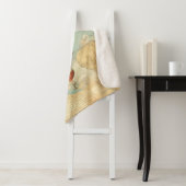  heteluchtballon in een sereen landschap (11) sherpa deken (In situ)