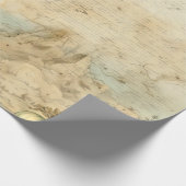  heteluchtballon in een sereen landschap (1) cadeaupapier (Hoek)