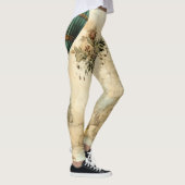  heteluchtballon in een sereen landschap (1) leggings (Rechts)