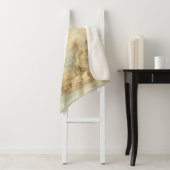  heteluchtballon in een sereen landschap (1) sherpa deken (In situ)