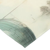 heteluchtballon in een sereen landschap (3) tafelkleed (Gekanteld)