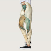  heteluchtballon in een sereen landschap (5) leggings (Links)