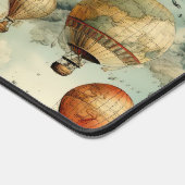  heteluchtballon in een sereen landschap (6) bureaumat (Hoek)