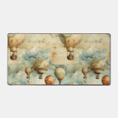  heteluchtballon in een sereen landschap (6) bureaumat (Voorkant)