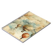  heteluchtballon in een sereen landschap (6) notitieboek (Linkerzijde)