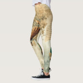  heteluchtballon in een sereen landschap (8) leggings (Links)