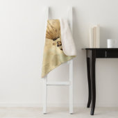  heteluchtballon in een sereen landschap (9) sherpa deken (In situ)