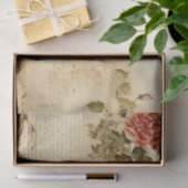 heteluchtballon in een sereen landschap (9) tissuepapier (Geschenk)