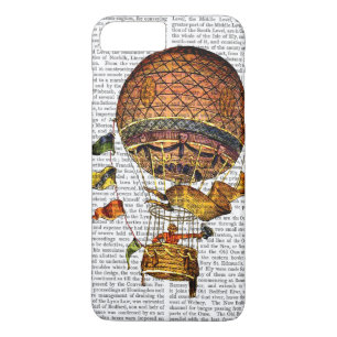 Heteluchtballon met vlaggen Case-Mate iPhone case